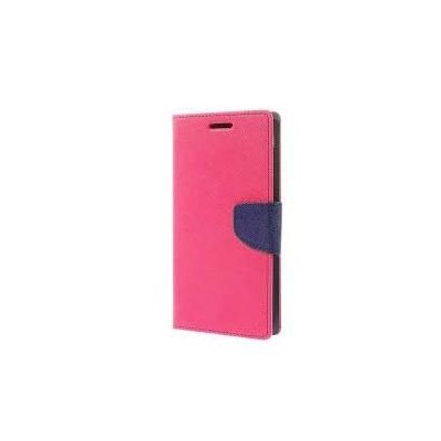 Flip Cover for Videocon A10 - Pink