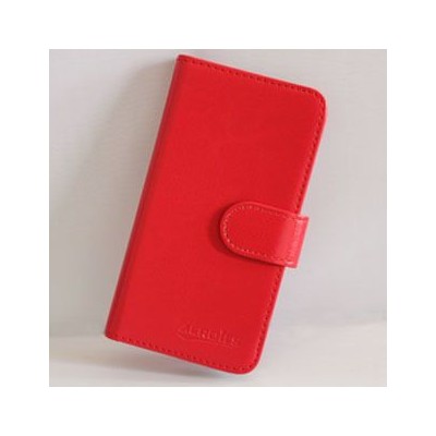 Flip Cover for Videocon A26 - Red