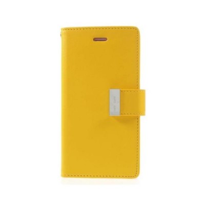 Flip Cover for Adcom Thunder Kit Kat A47 - Yellow