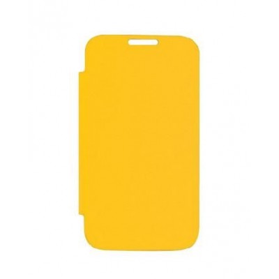 Flip Cover for Intex Cloud X15 Plus - Yellow