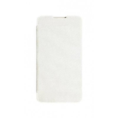 Flip Cover for Panasonic Eluga Switch - White