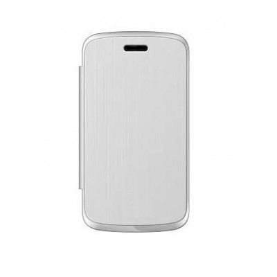 Flip Cover for Samsung Galaxy S4 Mini Plus I9195I - White