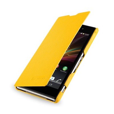 Flip Cover for Sony Xperia Z1S - Yellow