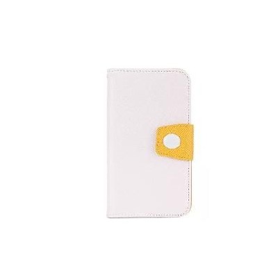Flip Cover for Spice Stellar 518 - White