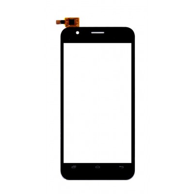 Touch Screen Digitizer For Intex Aqua Young Black By - Maxbhi.com