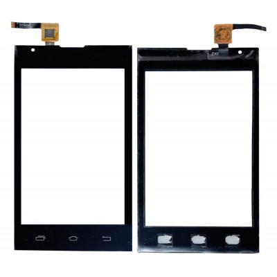 Touch Screen Digitizer For Karbonn Alfa A92 Plus Black By - Maxbhi Com
