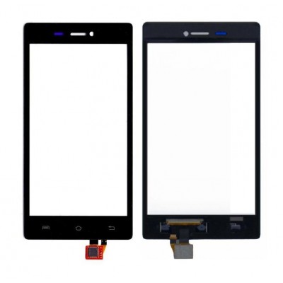 Touch Screen Digitizer For Lava Flair Z1 Black By - Maxbhi Com