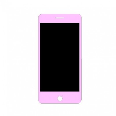 Touch Screen Digitizer For Intex Aqua Glam Pink By - Maxbhi Com