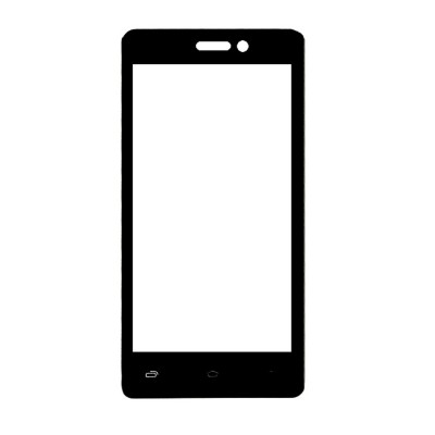 Touch Screen Digitizer For Spice Xlife M46q Black By - Maxbhi Com