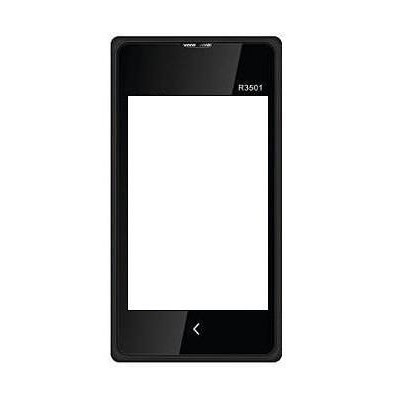 Touch Screen for Reach Zeal R3501 - Black