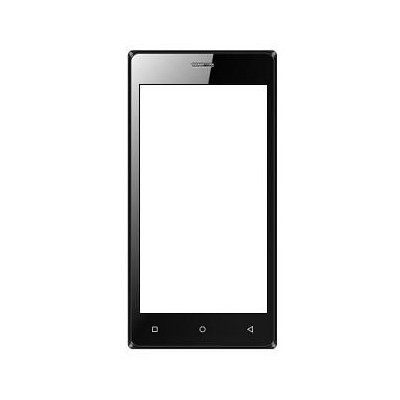 Touch Screen for Zen Admire Fab - Black