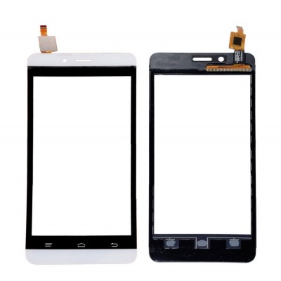 Touch Screen Digitizer For Intex Aqua Q7 White By - Maxbhi Com