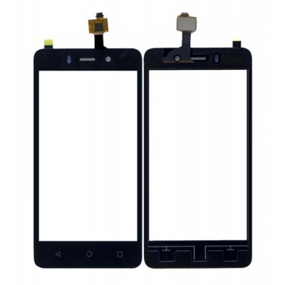 Touch Screen Digitizer For Lyf Flame 1 Black By - Maxbhi Com