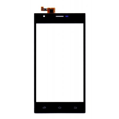 Touch Screen Digitizer For Spice Xlife M5q Plus Black By - Maxbhi.com
