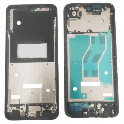 Lcd Frame Middle Chassis For Tecno Spark Go 2 Black By - Maxbhi Com