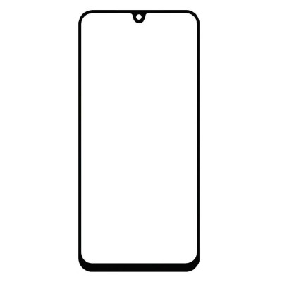 Replacement Front Glass For Samsung Galaxy M36 5g Black By - Maxbhi Com