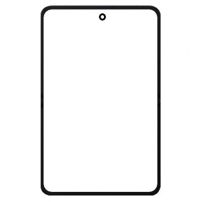 Replacement Front Glass For Huawei Pura X Black By - Maxbhi Com