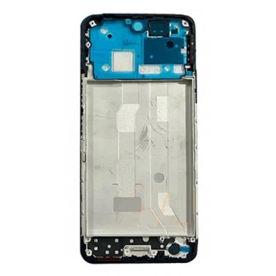 Lcd Frame Middle Chassis For Vivo Y29 4g Black By - Maxbhi Com