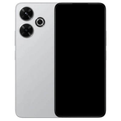 Back Panel Cover For Xiaomi Redmi Note 13r Silver - Maxbhi Com