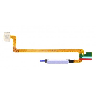 Fingerprint Sensor Flex Cable For Xiaomi Poco M6 4g Purple By - Maxbhi Com