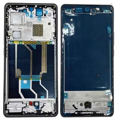 Lcd Frame Middle Chassis For Realme Gt Neo6 Se Silver By - Maxbhi Com