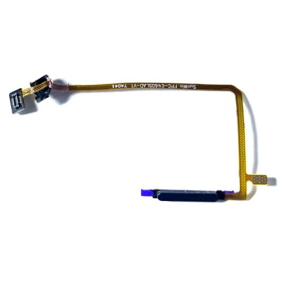 Fingerprint Sensor Flex Cable For Tcl 50 Xl 5g Black By - Maxbhi Com