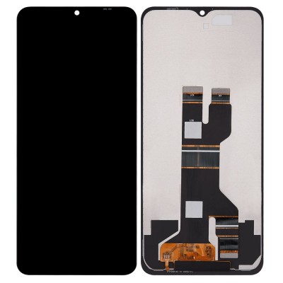 Lcd With Touch Screen For Tmobile Revvl 7 5g Black By - Maxbhi Com