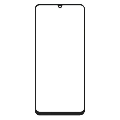Replacement Front Glass For Meizu Note 21 Black By - Maxbhi Com