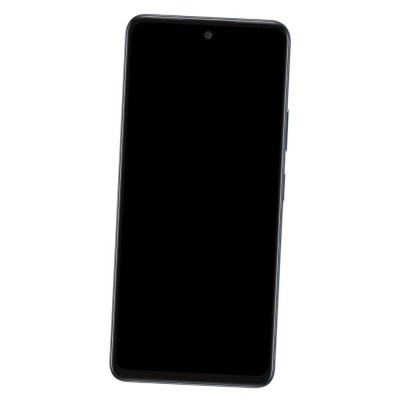 Lcd Frame Middle Chassis For Infinix Hot 50 4g Black By - Maxbhi Com