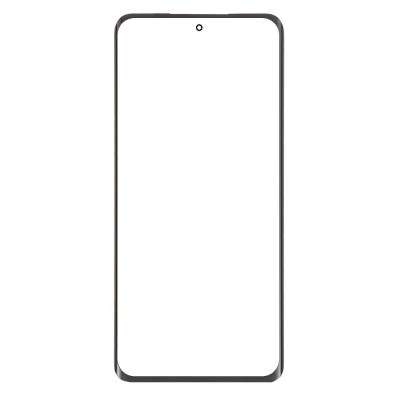 Replacement Front Glass For Honor X60 Silver By - Maxbhi Com