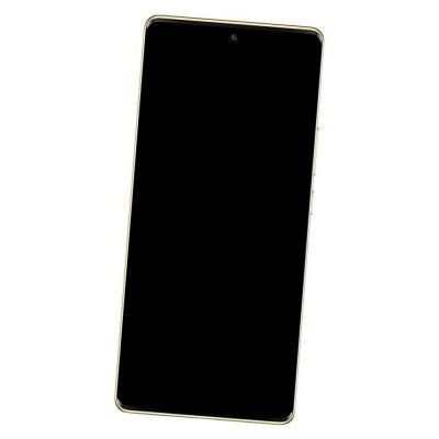 Lcd Frame Middle Chassis For Tecno Camon 30s Black By - Maxbhi Com