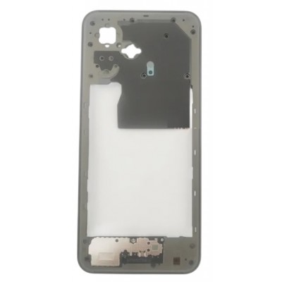 Middle Frame Ring Only For Tecno Spark Go 2 Grey By - Maxbhi Com