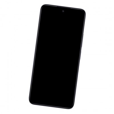 Camera Lens Glass with Frame for Xiaomi Poco M6 4G Black