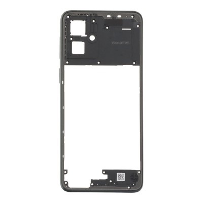 Middle Frame Ring Only For Motorola Moto G55 Black By - Maxbhi Com