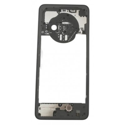Middle Frame Ring Only For Tecno Spark 30 Black By - Maxbhi Com