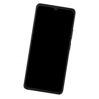 Camera Lens Glass with Frame for Cubot A20 White