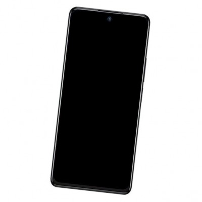 Camera Lens Glass with Frame for TCL 50 XL 5G Black