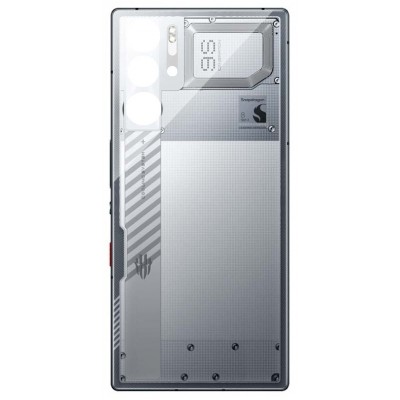 Back Panel Cover For Zte Nubia Red Magic 9s Pro Silver - Maxbhi Com