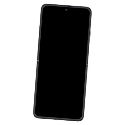 Lcd Frame Middle Chassis For Huawei Nova Flip White By - Maxbhi Com