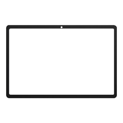 Replacement Front Glass For Tecno Megapad 10 Black By - Maxbhi Com