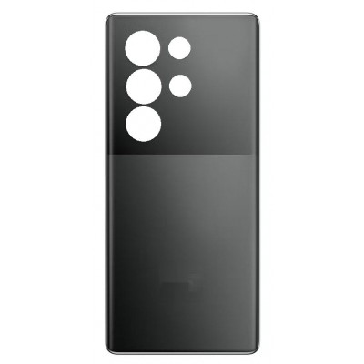 Back Panel Cover For Itel S25 Ultra Black - Maxbhi Com