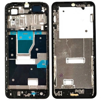 Lcd Frame Middle Chassis For Vivo Y03t Black By - Maxbhi Com