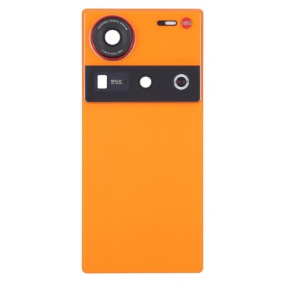 Back Panel Cover For Zte Nubia Z70 Ultra Orange - Maxbhi Com