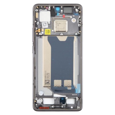 Lcd Frame Middle Chassis For Xiaomi Redmi K80 Black By - Maxbhi Com