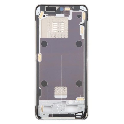 Lcd Frame Middle Chassis For Xiaomi Redmi K80 White By - Maxbhi Com