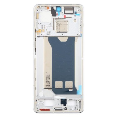 Lcd Frame Middle Chassis For Xiaomi Redmi K80 White By - Maxbhi Com