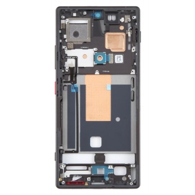 Lcd Frame Middle Chassis For Zte Nubia Z70 Ultra Black By - Maxbhi Com