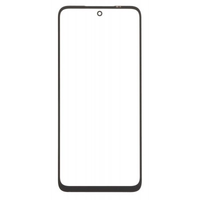 Replacement Front Glass For Motorola Moto G15 Black By - Maxbhi Com