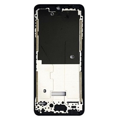 Lcd Frame Middle Chassis For Tecno Pova 7 Pro 5g Black By - Maxbhi Com