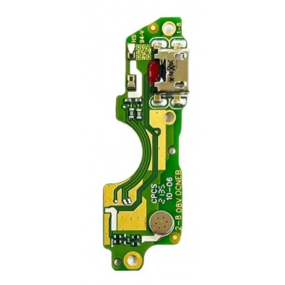 Charging Connector Flex Pcb Board For Benco V82 By - Maxbhi Com